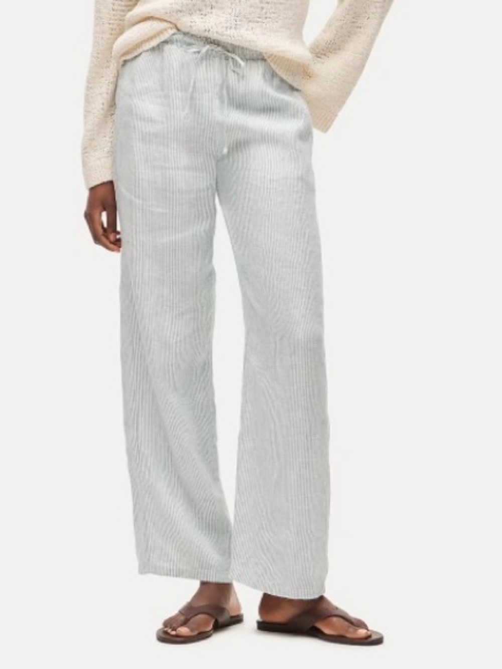 J.Crew Soleil Striped Pants, Size 10